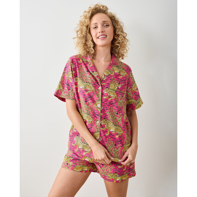 Bagheera - Short PJ Set - Hot Pink