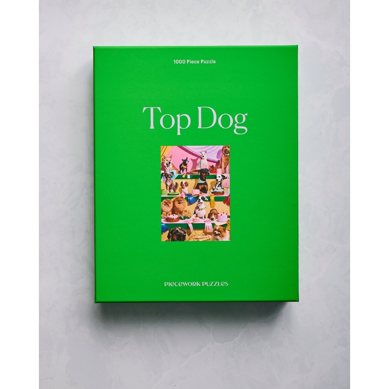 1000 Pieces - Top Dog - 1000 Piece Puzzle - Piecework Puzzles