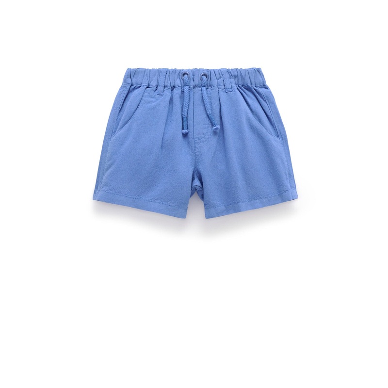 Purebaby - Linen Blend Shorts