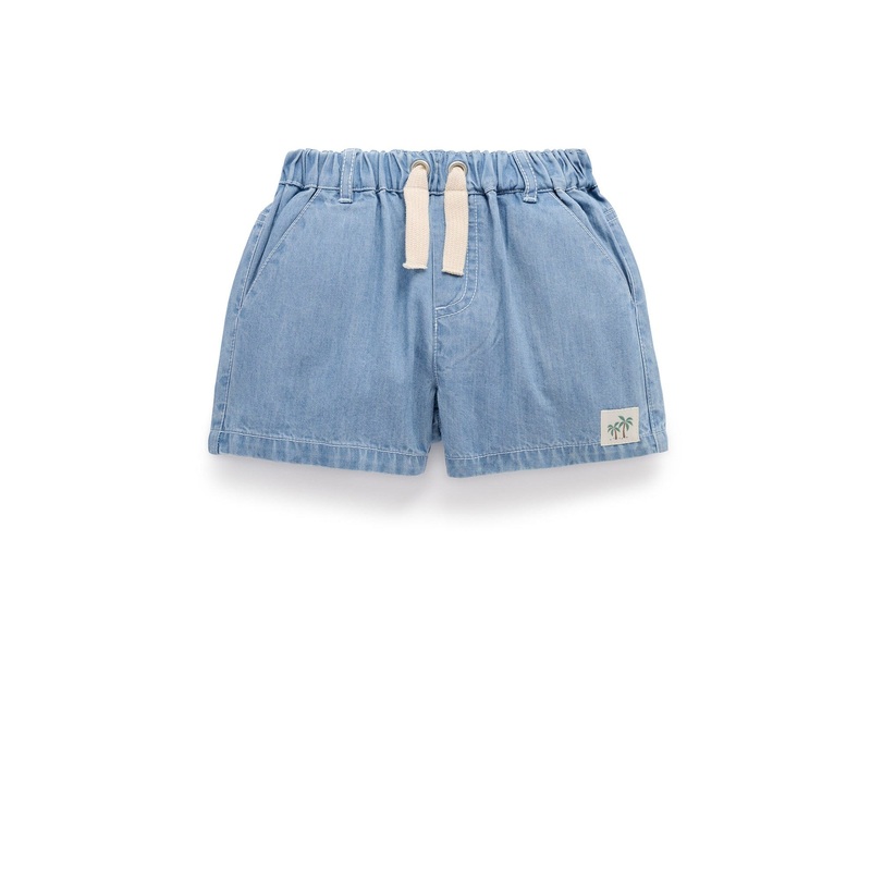 Purebaby - Pull On Denim Short