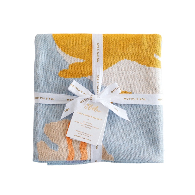 Fox & Fallow - Ocean Creatures Blanket