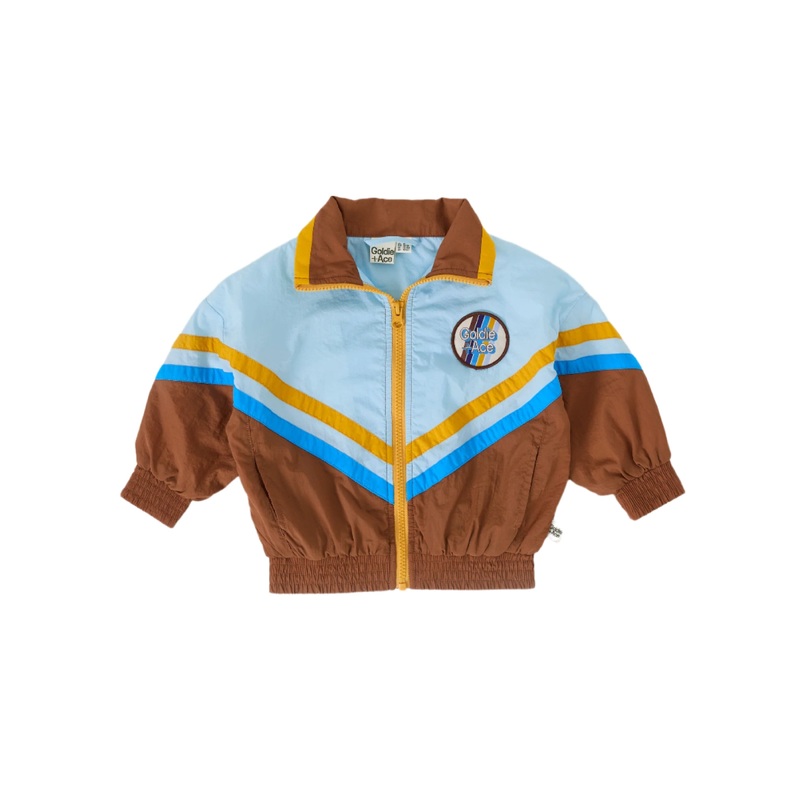 Goldie & Ace - Retro Lightweight Spray Jacket | Brown