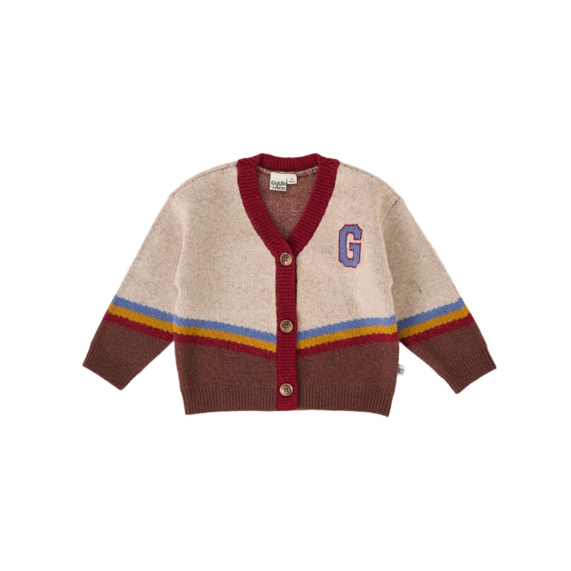 Goldie & Ace - Varsity Knit Cardigan