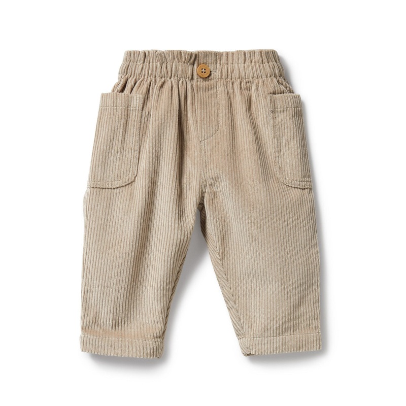 Wilson & Frenchy - Organic Cord Pant | Sand
