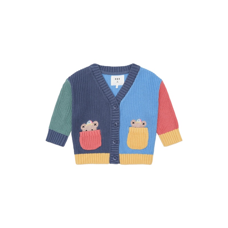 Huxbaby - Peeping Pocket Hux Cardi - HB5310W25