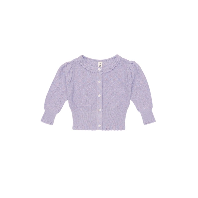 Huxbaby - Pointelle Sparkles Cardi - HB5189W25