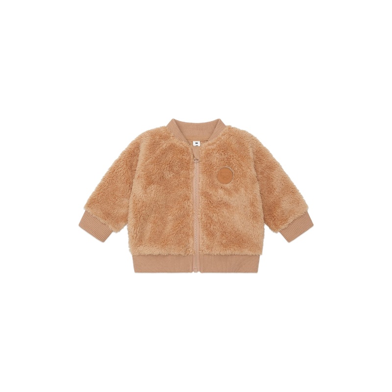 Huxbaby - Varsity Hux Furry Jacket - HB4034W25