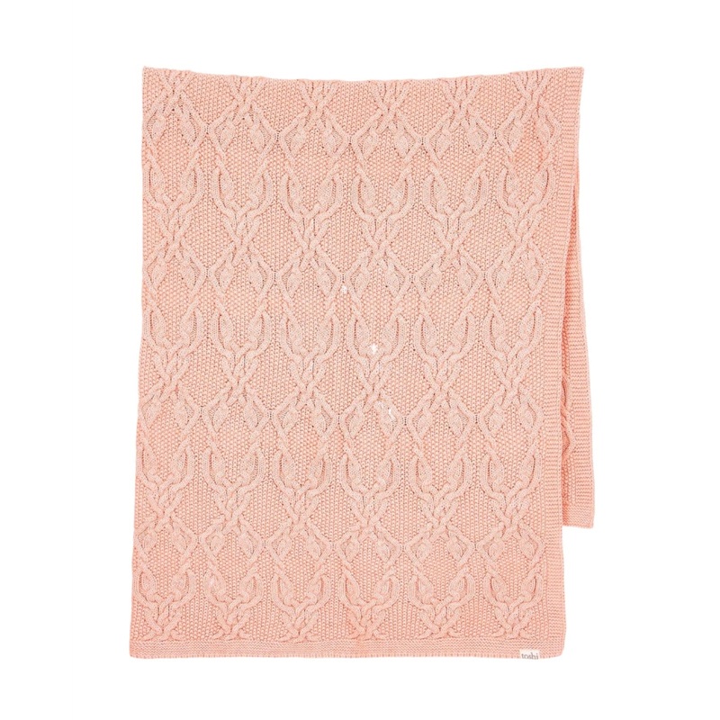 Toshi - Organic Bowie Blanket  | Blossom