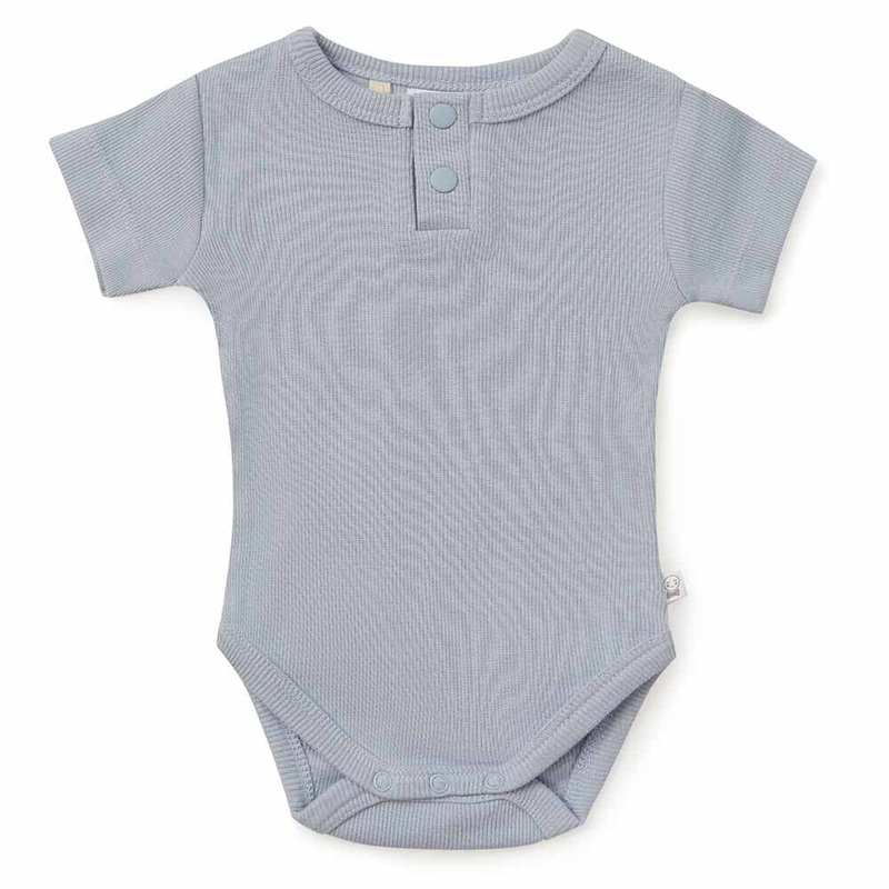 Snuggle Hunny - Organic Short Sleeve Bodysuit | Zen