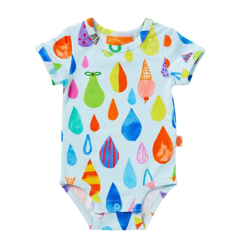 Halcyon Nights - Sun Shower Short Sleeve Bodysuit