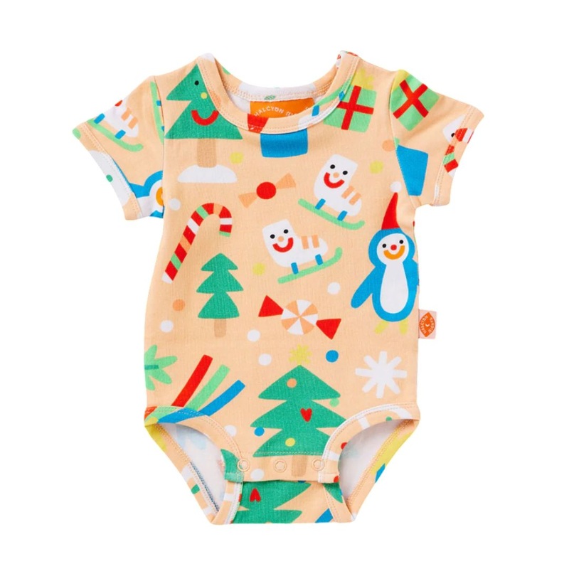 Halcyon Nights - Twinkle Town Short Sleeve Bodysuit