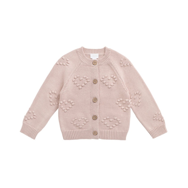 Jamie Kay Gracie Cardigan - Shell Pink
