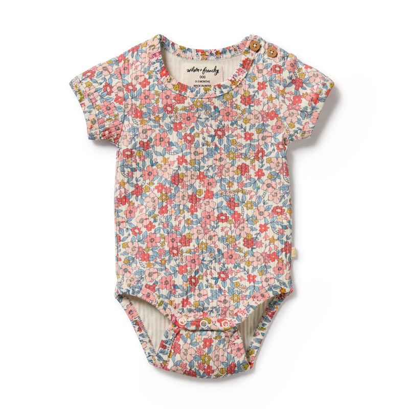 Wilson & Frenchy - Organic Bodysuit | Summer Bloom