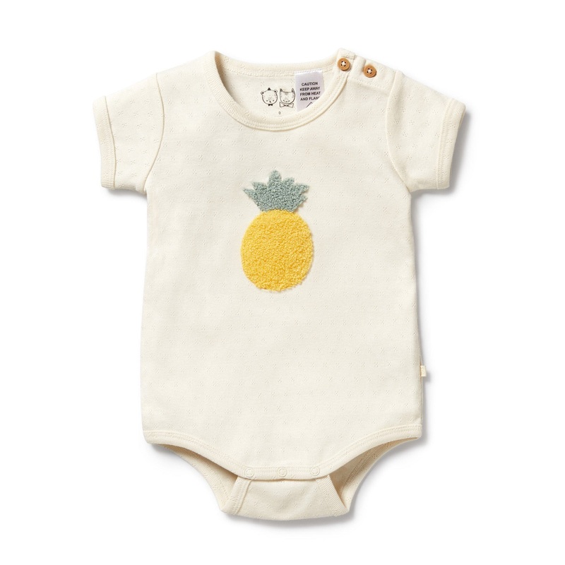 Wilson & Frenchy - Organic Pointelle Bodysuit | Piney Pals