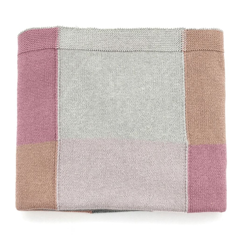 Nana Huchy - Baby Blanket | Patchwork Lilac