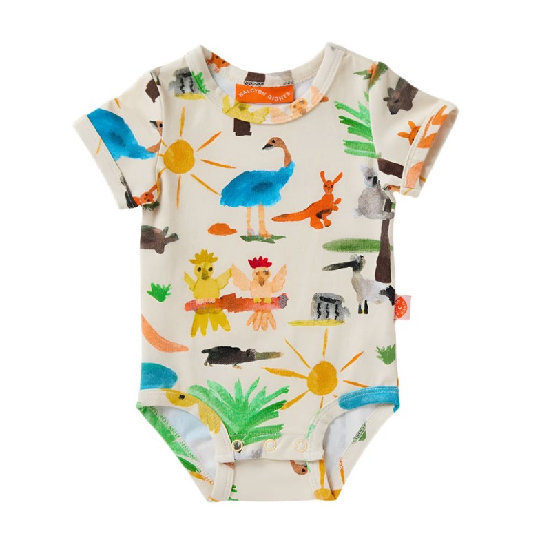 Halycon Nights - Yo's Country Short Sleeve Bodysuit