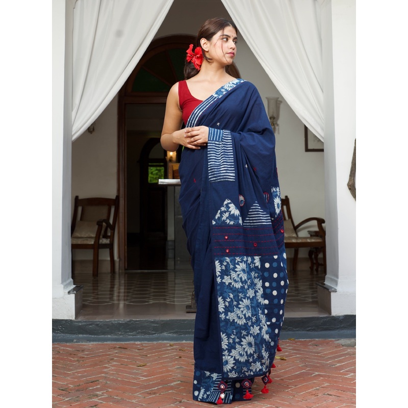 (Neelima) Indigo Saree