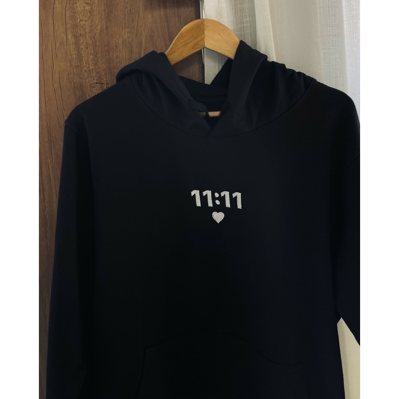 11:11 Embroidered Hoodie