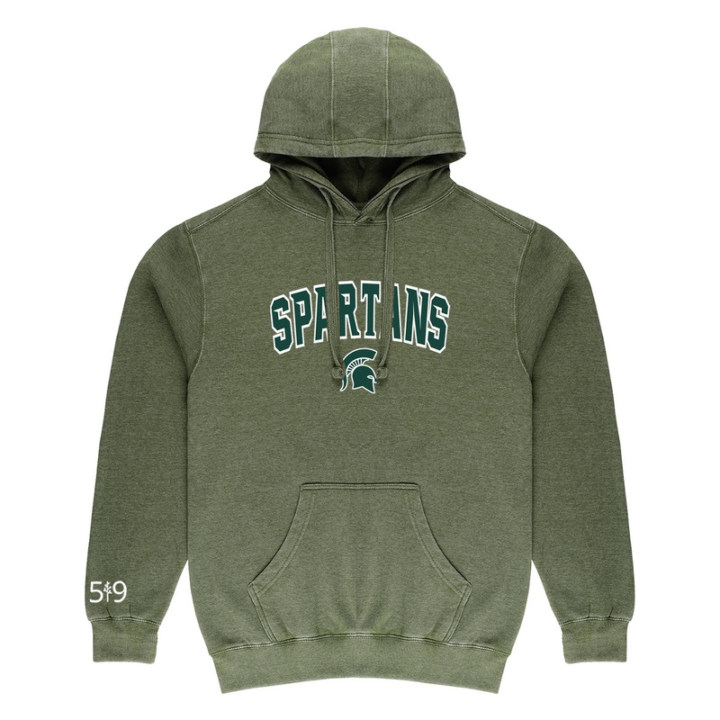 SPARTANS VARSITY VINTAGE HOODIE (UNISEX)