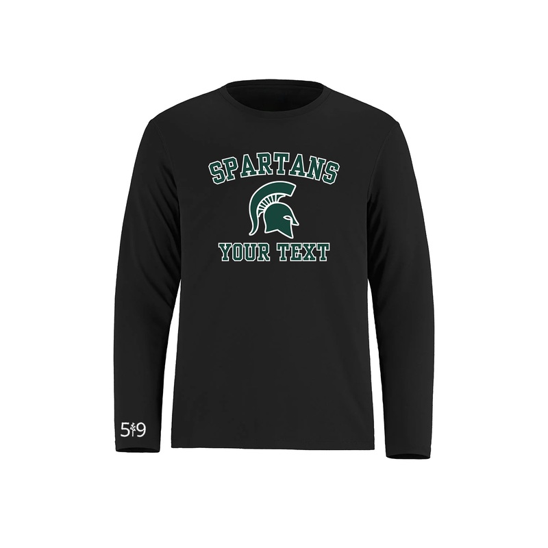 SPARTANS CUSTOMIZABLE ATHLETIC LONG SLEEVE (UNISEX)