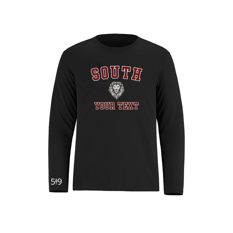 SOUTH CUSTOMIZABLE ATHLETIC LONG SLEEVE (UNISEX)