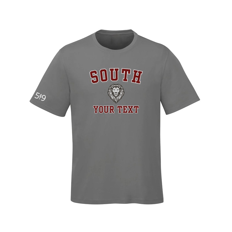 SOUTH CUSTOMIZABLE ATHLETIC TEE (MENS)