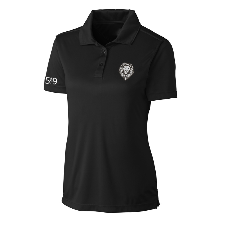 SOUTH EMBROIDERED ATHLETIC POLO (WOMENS)