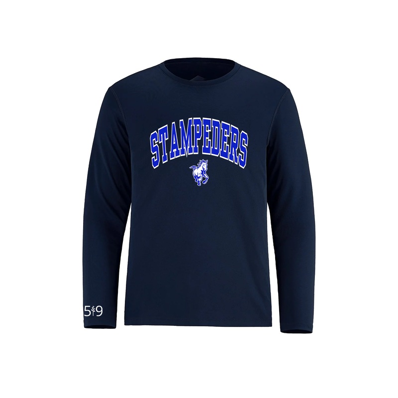 SDPS STAMPEDERS VARSITY ATHLETIC LONG SLEEVE (YOUTH)