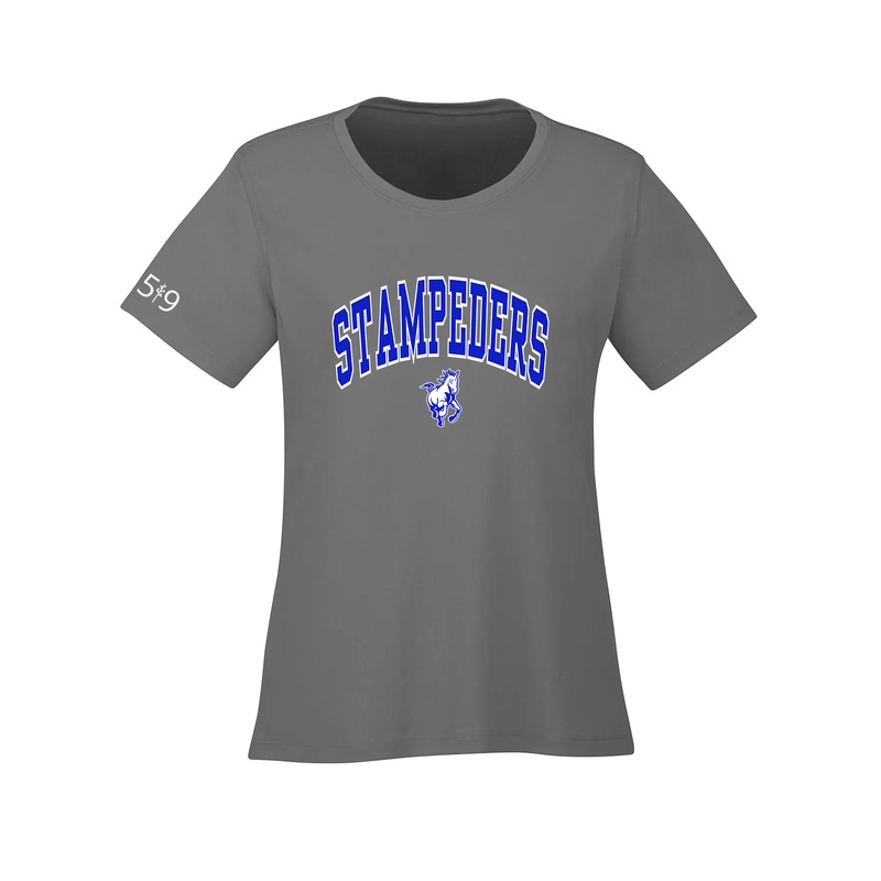 SDPS STAMPEDERS VARSITY ATHLETIC TEE (WOMENS)