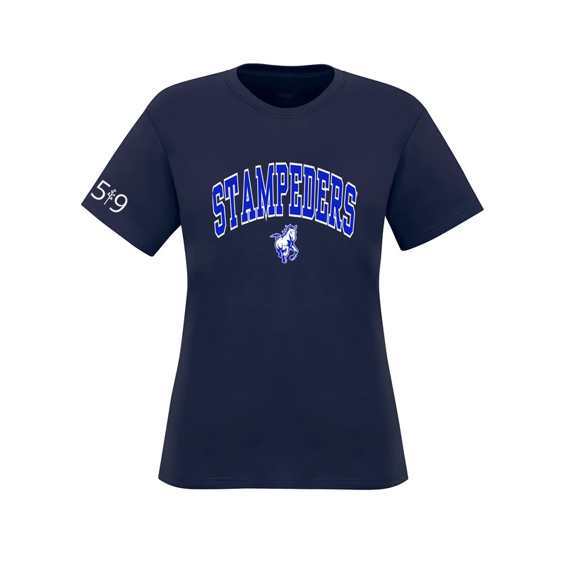 SDPS STAMPEDERS VARSITY TEE (WOMENS)