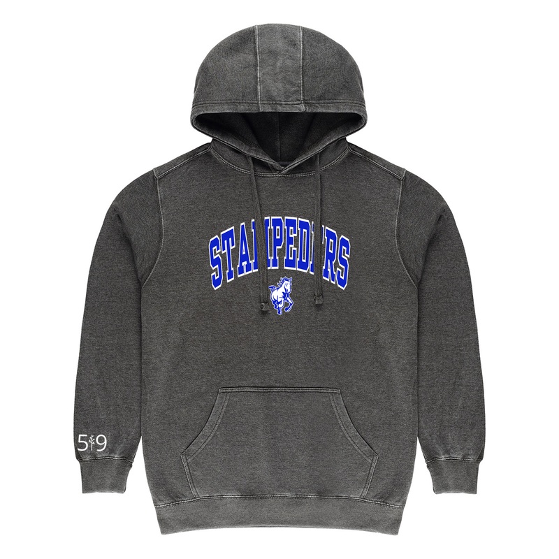 SDPS STAMPEDERS VARSITY VINTAGE HOODIE (UNISEX)