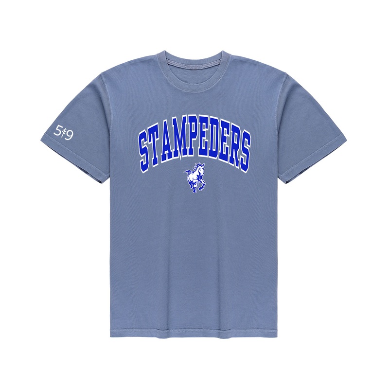 SDPS STAMPEDERS VARSITY VINTAGE TEE (UNISEX)