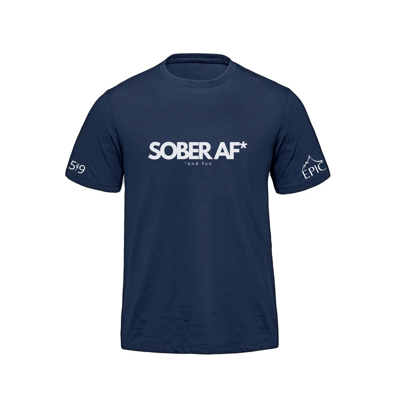 SOBER AF PREMIUM TEE (MENS)