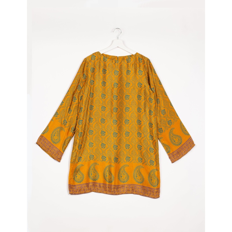 Swing Dress - Yellow Indian Ethnic