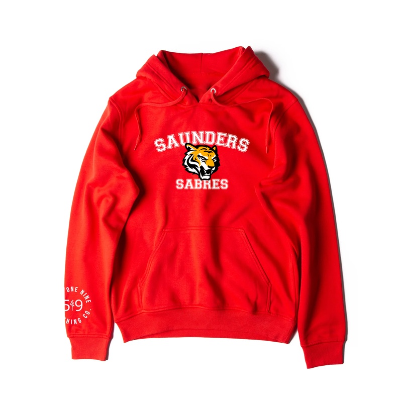 SAUNDERS SABRES CLASSIC HOODIE (UNISEX)