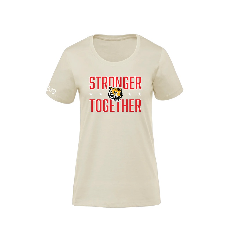 SAUNDERS STRONGER TOGETHER PREMIUM TEE (WOMENS)