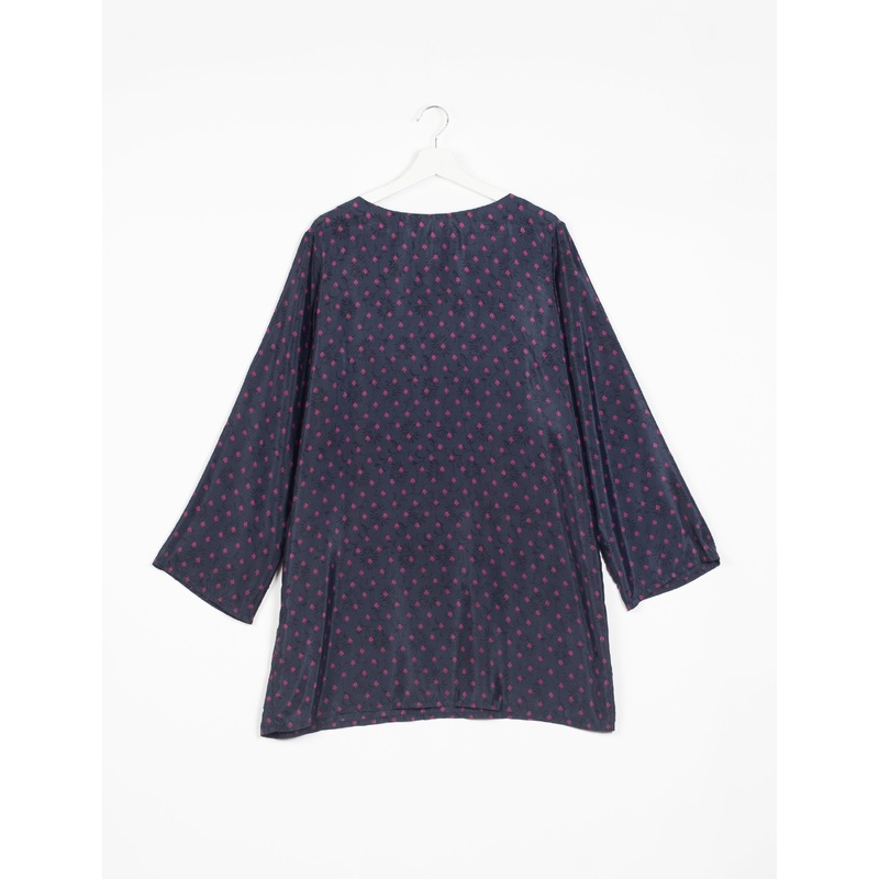 Swing Dress - Black Circle & Polka Dots