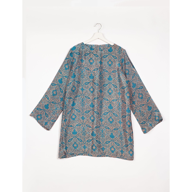 Swing Dress - Grey Indian Ethnic