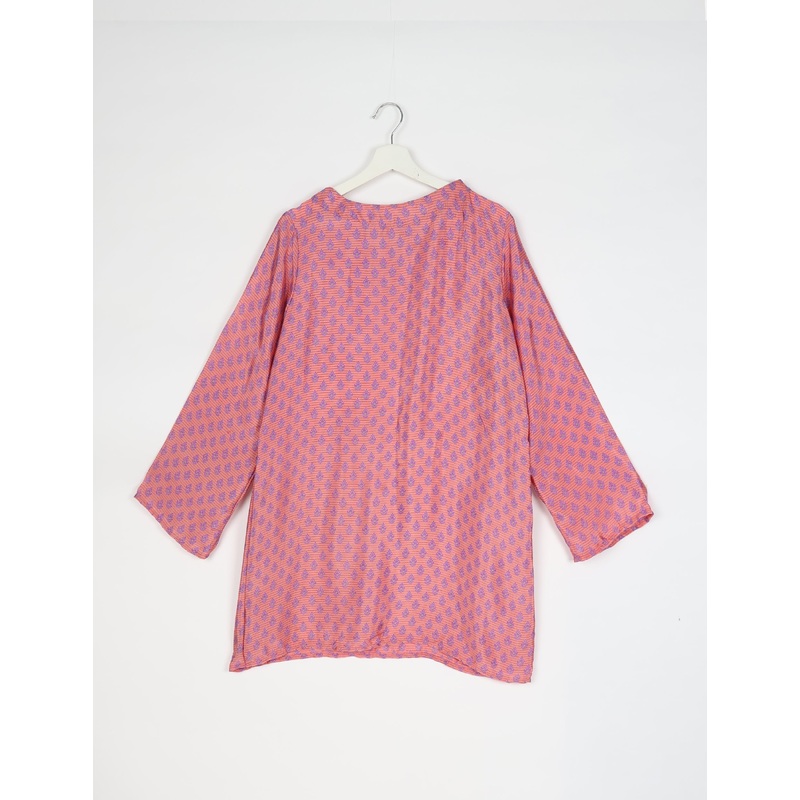 Swing Dress - Pink Micro Design