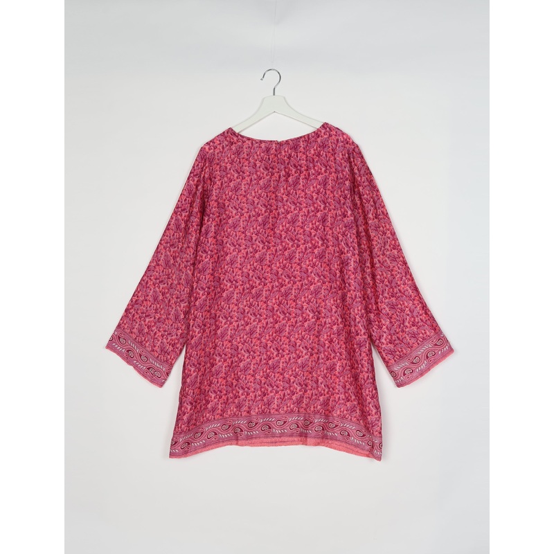 Swing Dress - Pink Tropical