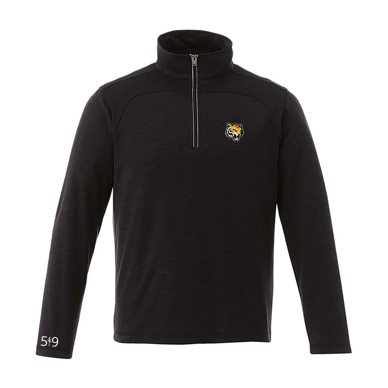SAUNDERS EMBROIDERED PREMIUM ATHLETIC 1/4 ZIP (MENS)