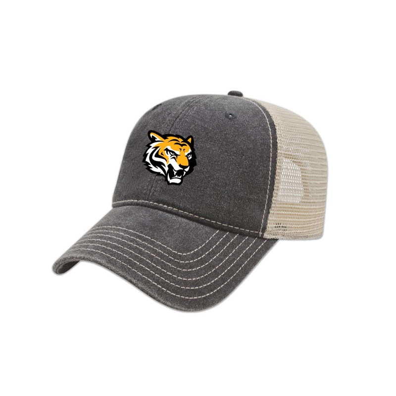 SAUNDERS EMBROIDERED VINTAGE TRUCKER CAP