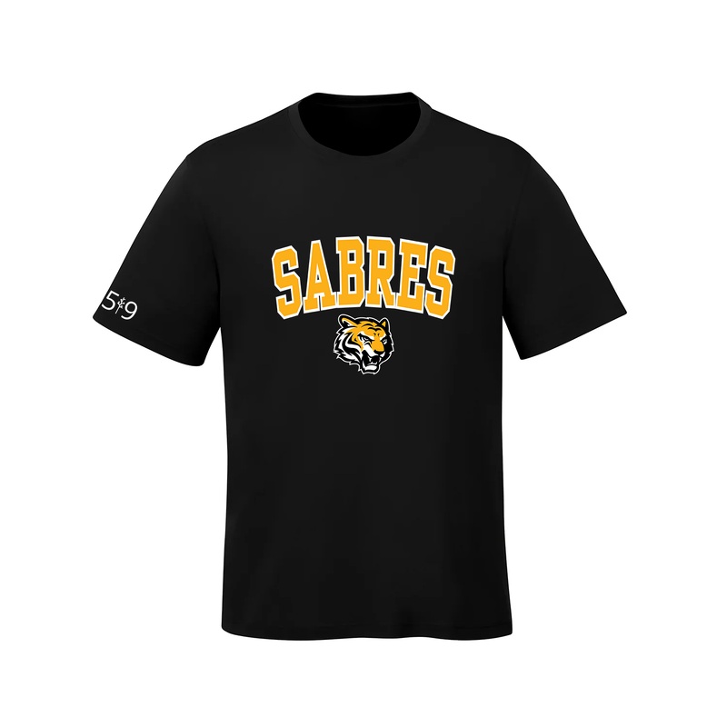 SABRES VARSITY ATHLETIC TEE (MENS)