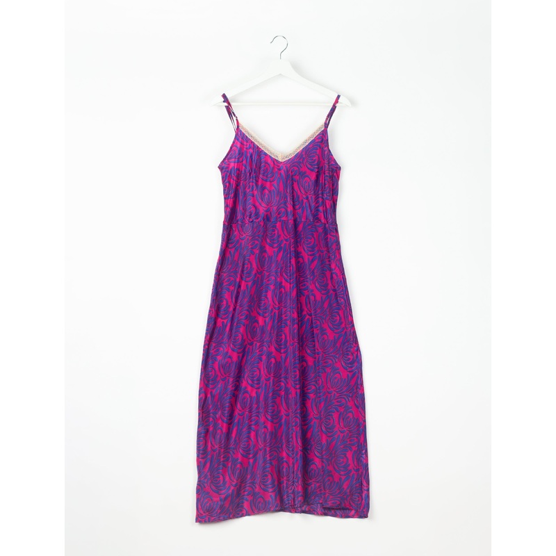 Strap Dress - Purple Organic