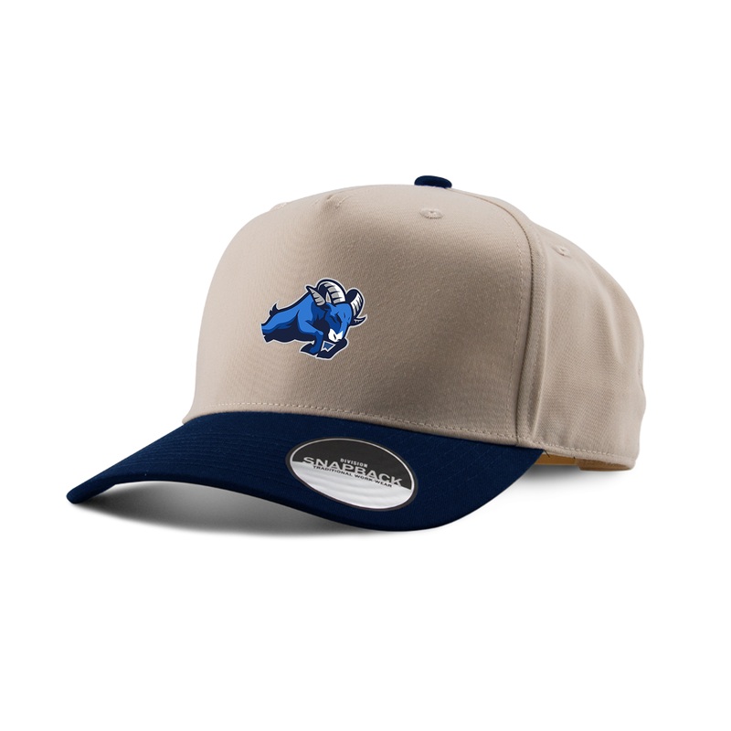 RIVERSIDE EMBROIDERED TWO-TONE PANEL CAP