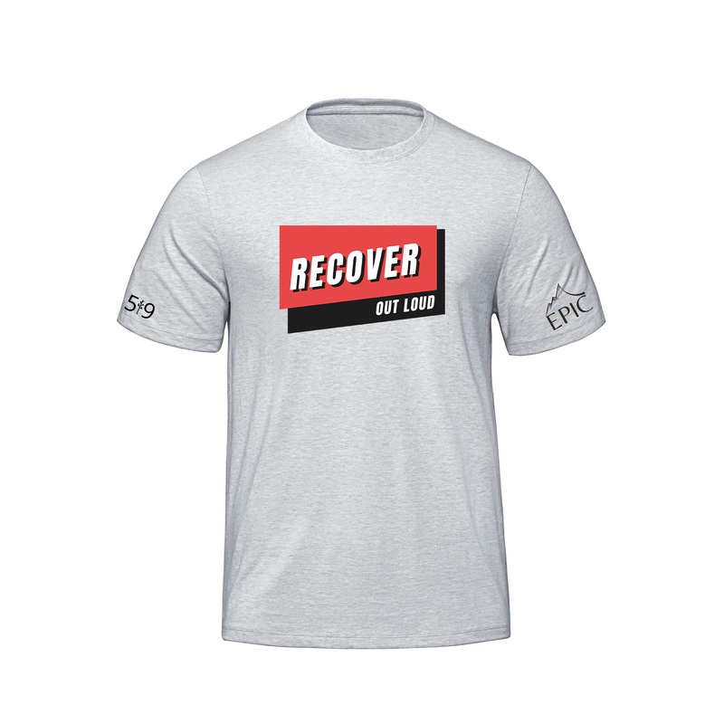 RECOVER OUT LOUD PREMIUM TEE (MENS)