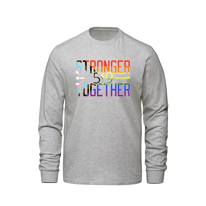 PRIDE STRONGER TOGETHER LONG SLEEVE (MENS)