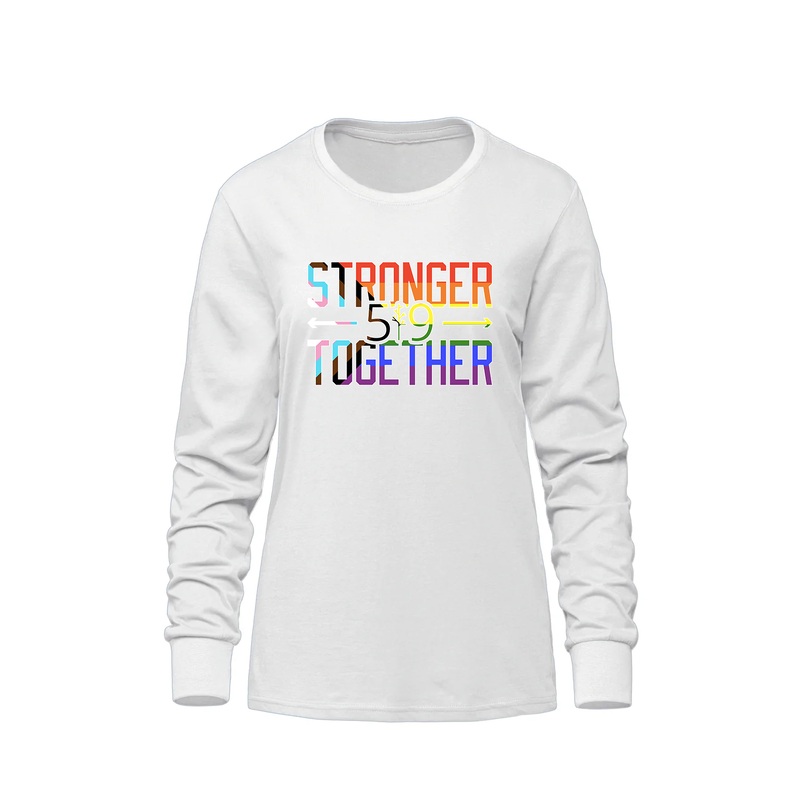 PRIDE STRONGER TOGETHER LONG SLEEVE (WOMENS)