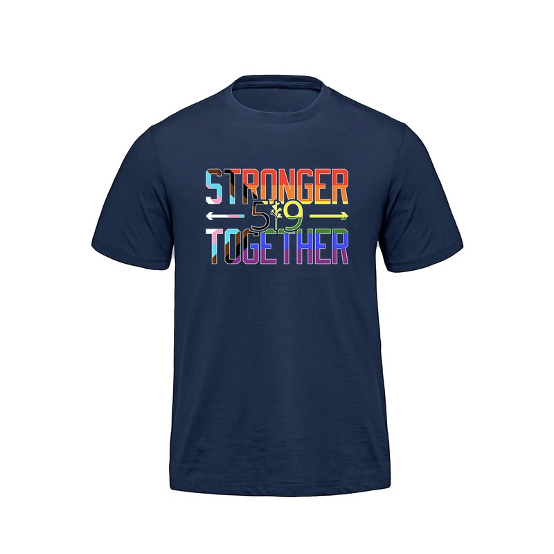 PRIDE STRONGER TOGETHER PREMIUM TEE (MENS)