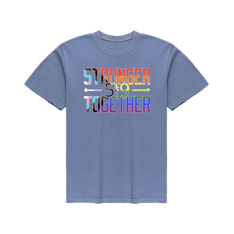 PRIDE STRONGER TOGETHER VINTAGE TEE (UNISEX)